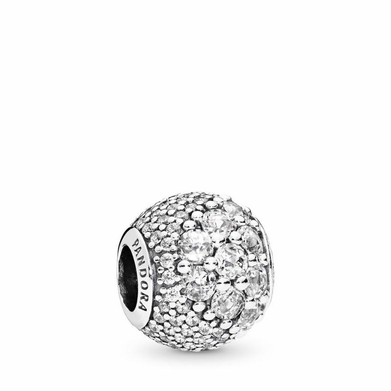 Pandora Enchanted Pavé Charm - Sterling Silver/Cubic Zirconia - Canada | YH2064KC